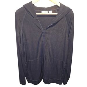 Chico's Travelers Sz. Xlarge (Sz. 3) Black Hoodie
